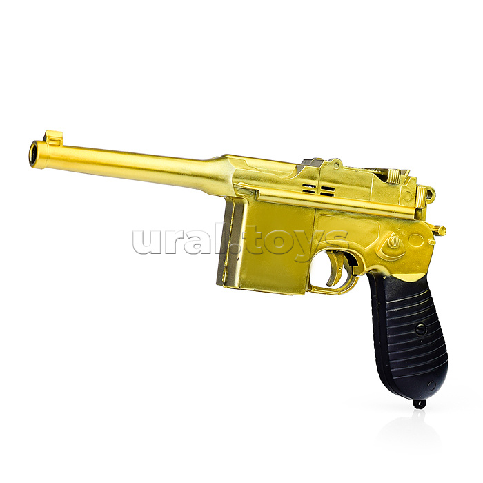 Револьвер "Золотой" стреляет присосками, в пакете