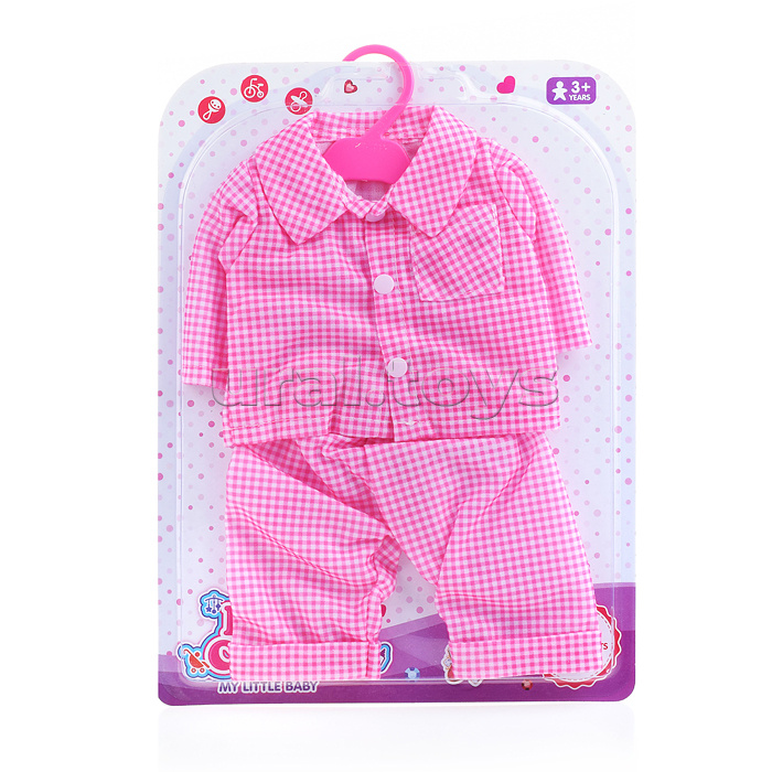 Одежда для кукол "Костюмчик" 45 см, на листе