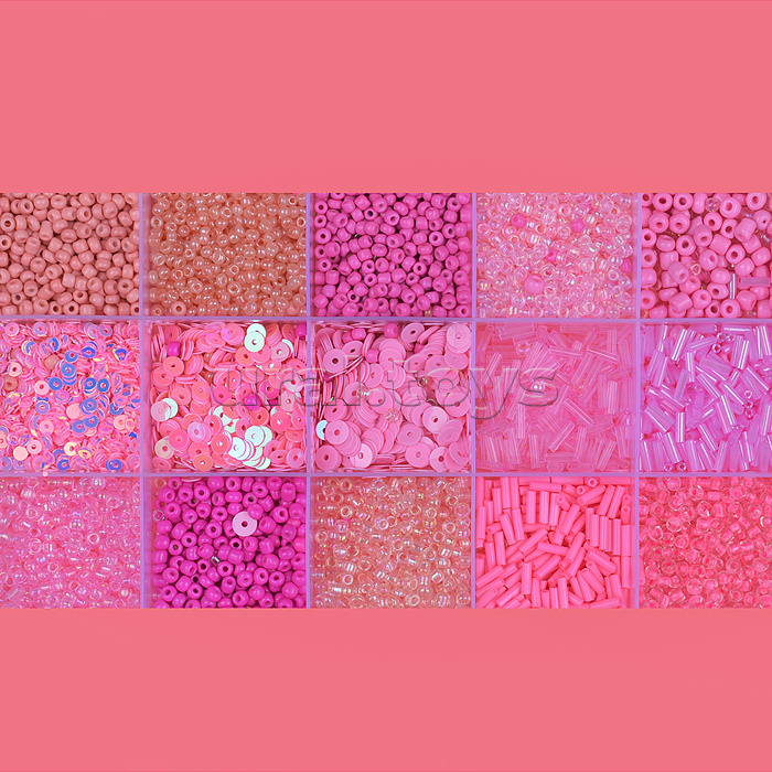 Набор создание украшений "Розовая коллекция" в коробке