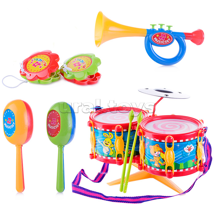 Набор музыкальных инструментов "Маленький музыкант" в пакете