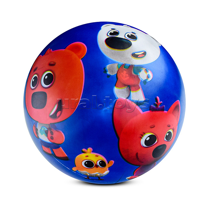 Мяч ПВХ "Мини-мишки" полноцветн, 23 см, 85 г, сетка и бирка