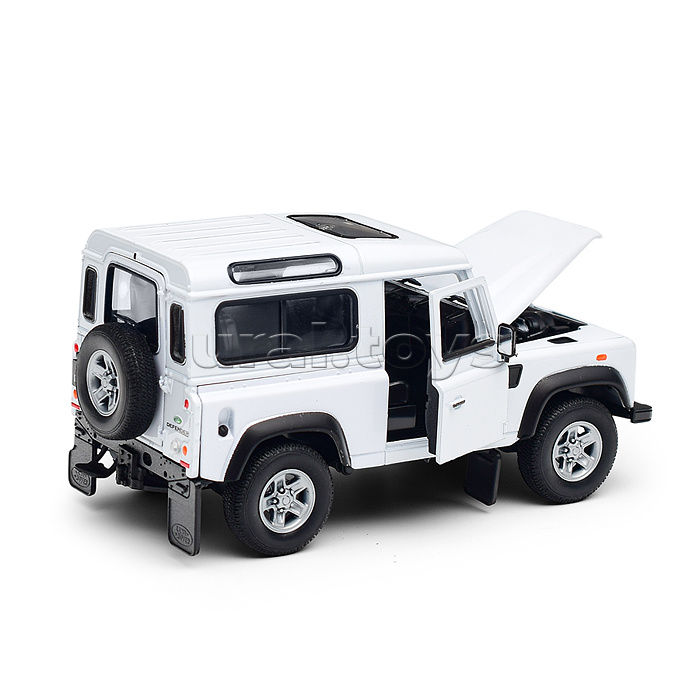 Машинка 1:24 Land Rover Defender I, белый Машинка 1:24 Land Rover Defender I, белый
