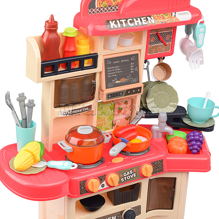 Игровой набор кухня "Мастер шеф" цвет розовый, в коробке