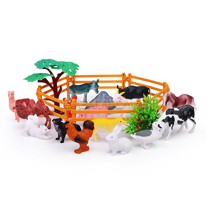 Набор животных "Поляна друзей" в коробке