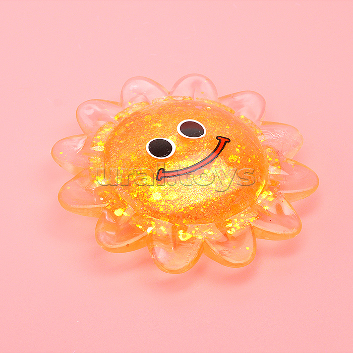 Игрушка -антистресс "Блестящая ромашка"