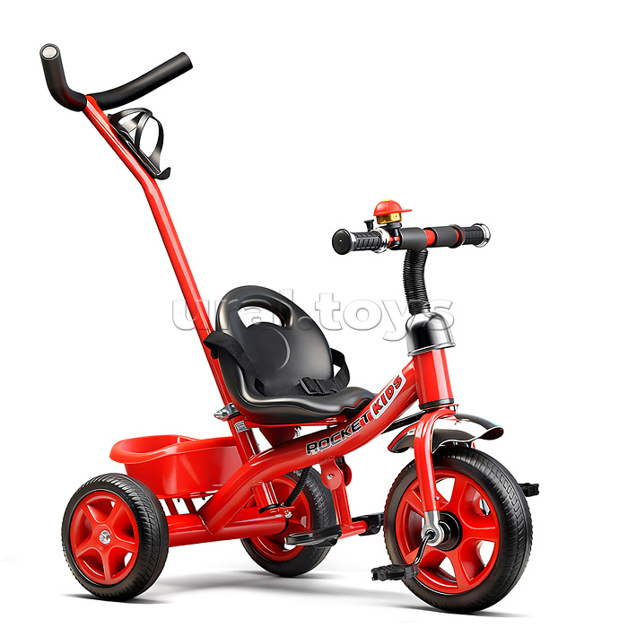 Велосипед 3-х колесный, красный