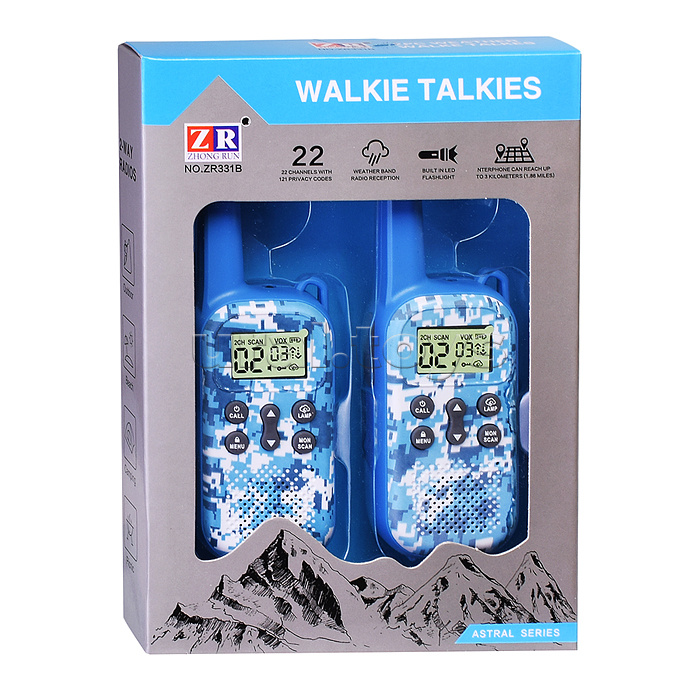 Рация игрушечная "Walkie talkies" в коробке Рация игрушечная "Walkie talkies" в коробке