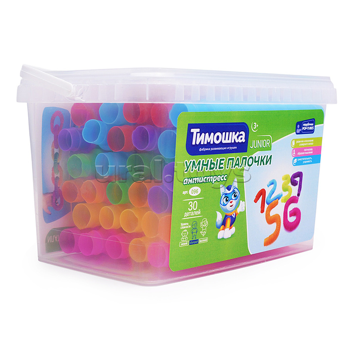 Конструктор "Умные палочки" антистресс 30 деталей