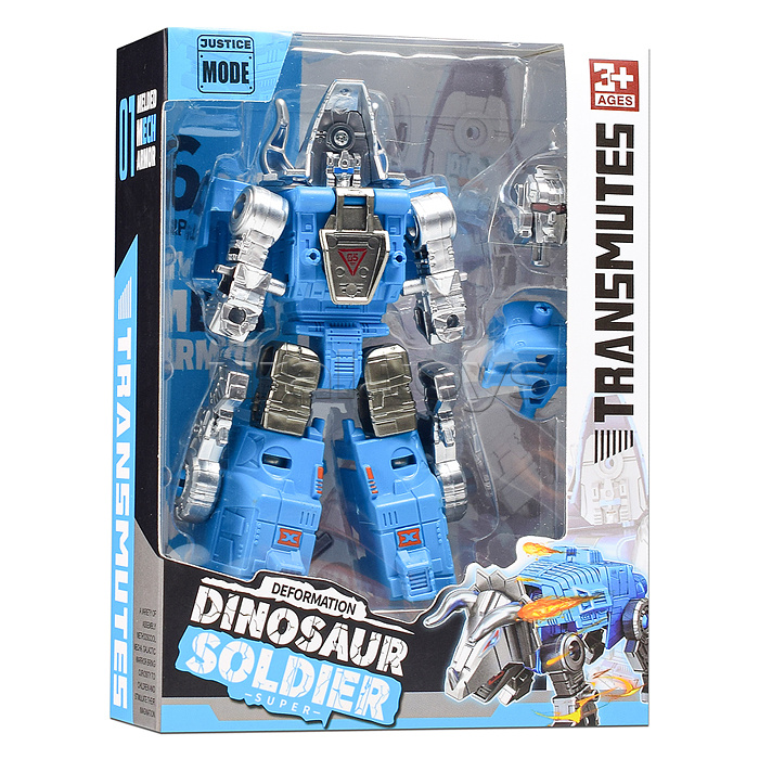 Робот трансформирующийся в динозавров, в коробке