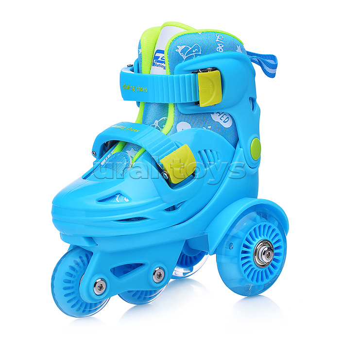 Ролики детские размер S, голубые
