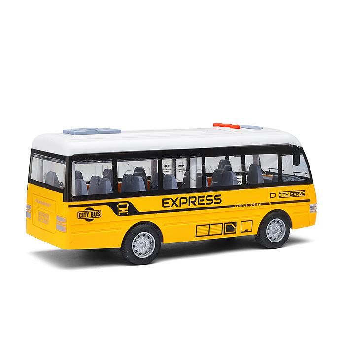 Машина "Автобус" на батарейках, в коробке