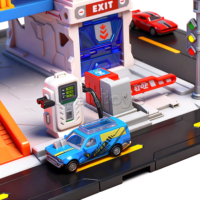 Парковка "Город транспорта" в коробке