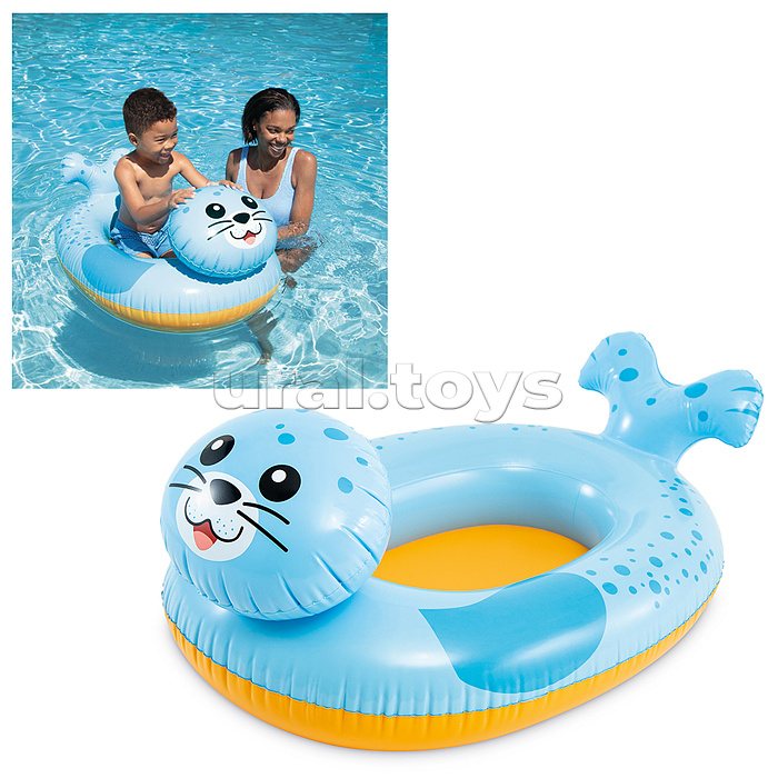 Лодка Pool Cruisers, от 3-6 лет, цвета МИКС, 59380NP INTEX