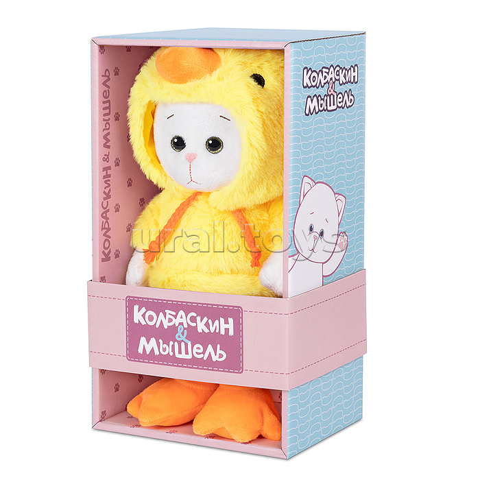 Мышель в Костюме Уточки, 20 см, в Коробке Мышель в Костюме Уточки, 20 см, в Коробке