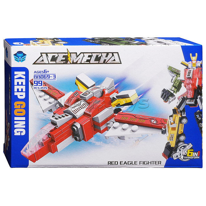 Конструктор "Команда спасателей" (696 дет.) в коробке