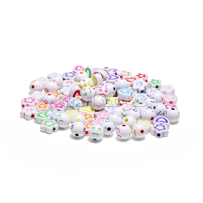 Набор для создания украшений "Веселые смайлики" в пакете