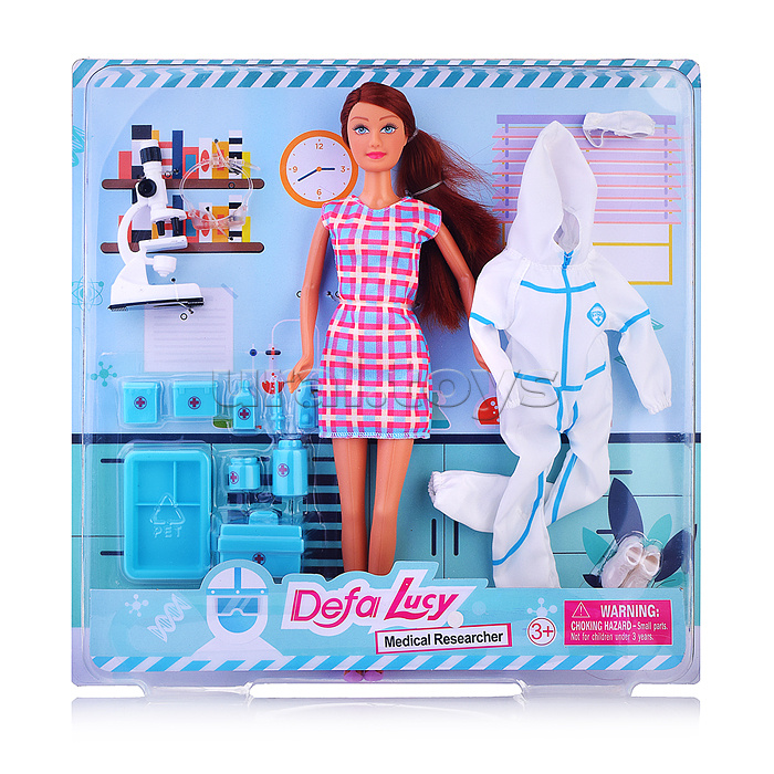 Кукла с аксессуарами, в коробке