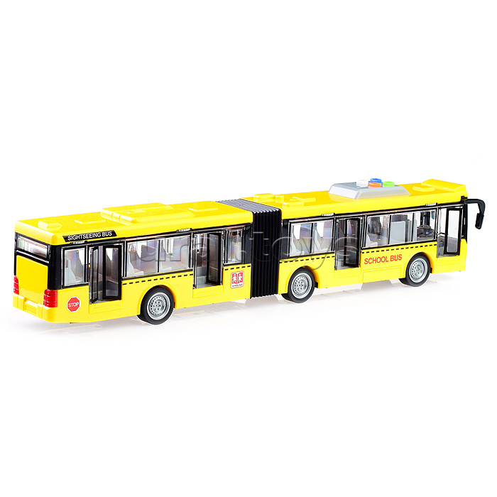 Автобус 1:16 "Дружный" (свет, звук) в коробке
