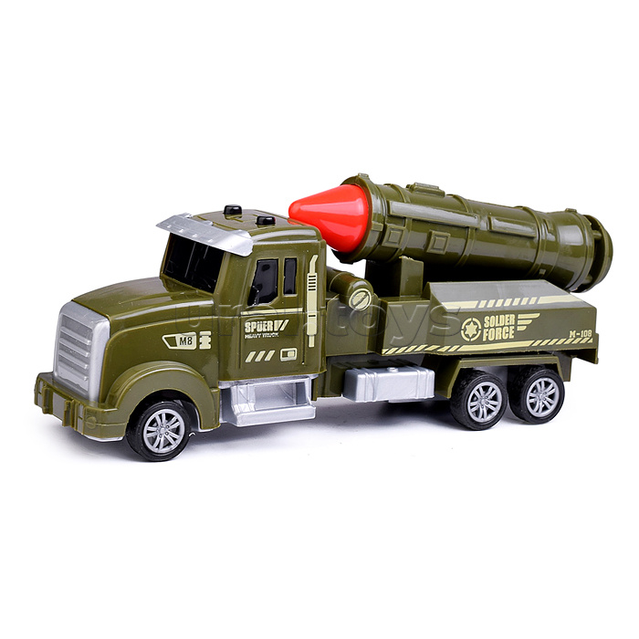 Набор машин "Военная фура" в пакете