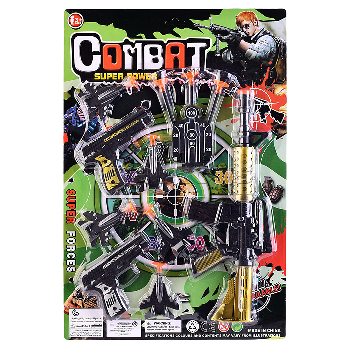 Набор военного "Меткий боец" в пакете