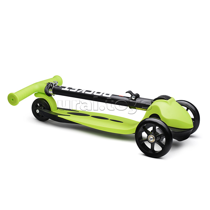 Самокат трёхколёсный ROCKET колёса PU, цвет салатовый