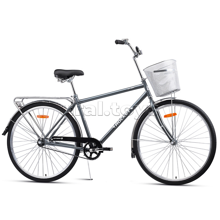 Велосипед 28" Rocket City Gent, цвет серый, размер 19"