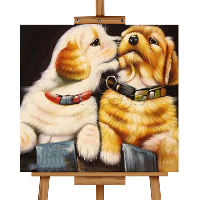 Мозаика алмазная "Нежные чувства" 20*20см.