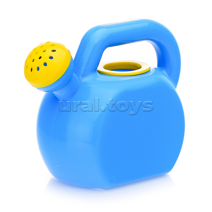 Песочный набор в корзинке "Садовый " ( 4 формочки, совок, грабли, леечка )