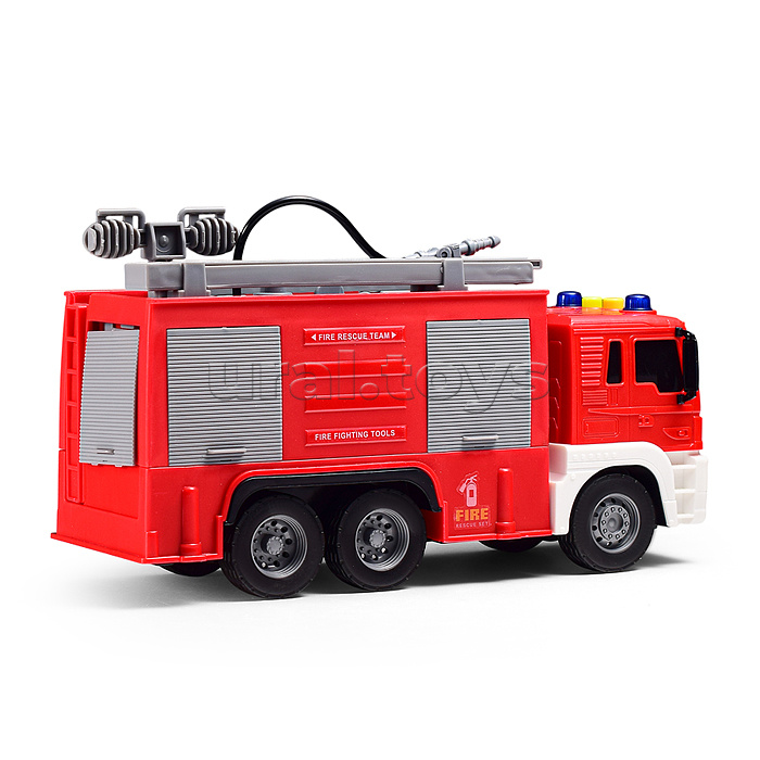 Машина "Эко-транс" 1:16 (свет, звук) в коробке (цвет красный)