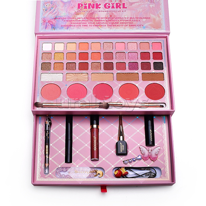 Косметика детская "Pink Girl" (палетка теней)