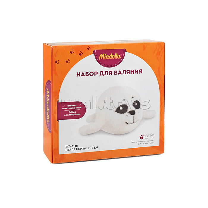 Набор для валяния "Нерпа Нерпыш"