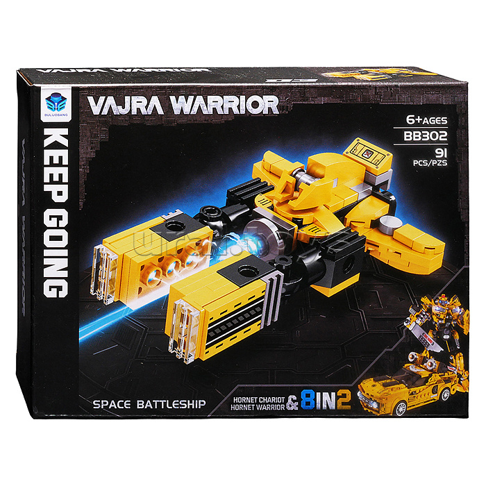 Конструктор "Турбосбор" 8 в 1 (741 дет.) в коробке