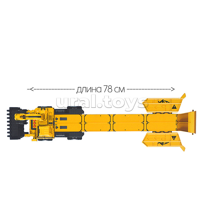 Машина-Катапульта "Экскаватор/Грейдер" в коробке