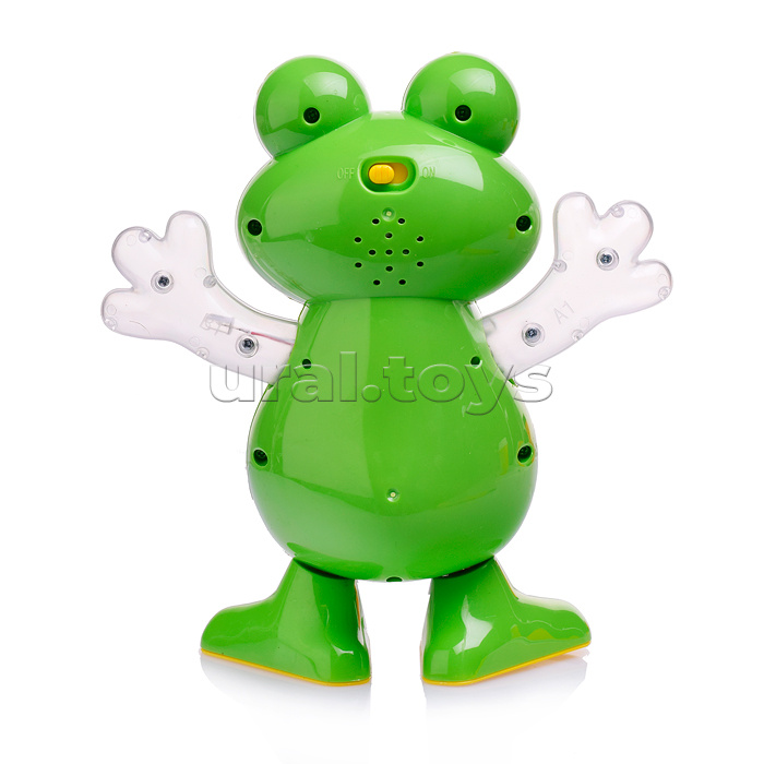 Лягушенок "Танцор" на батарейках, в коробке Лягушенок "Танцор" на батарейках, в коробке