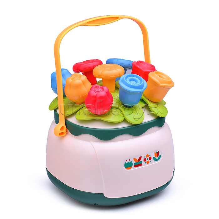 Развивающая игрушка "Сортер-цветочки" в коробке