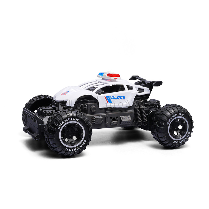 Машина "Вездеход с прицепом 6" р/у, 27 MHz, в коробке