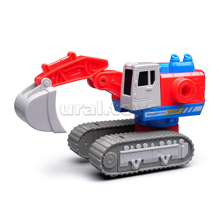 Робот трансформирующийся в строительную технику, в коробке