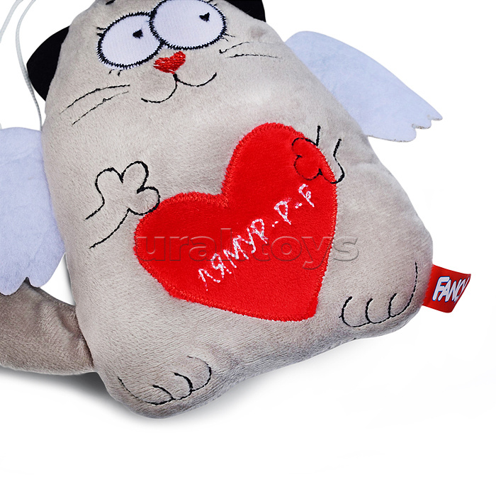 Подарочная игрушка "Кот с сердцем"