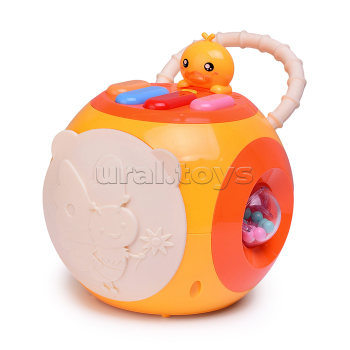 Игрушка развивающая "Волшебный шар" свет, звук, в коробке