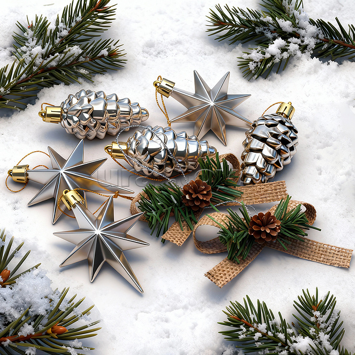Набор новогодних украшений "Праздничного настроения!"