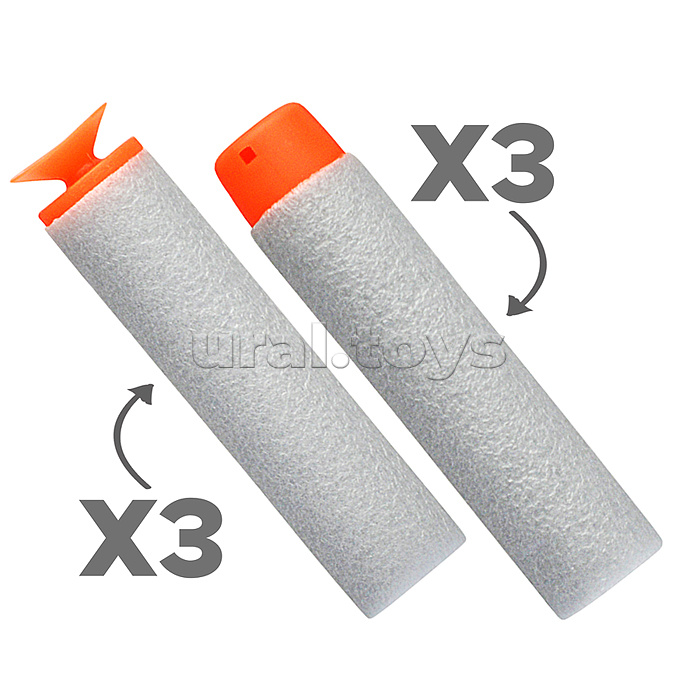 Пистолет "Выстрел" с мягкими пулями, в коробке