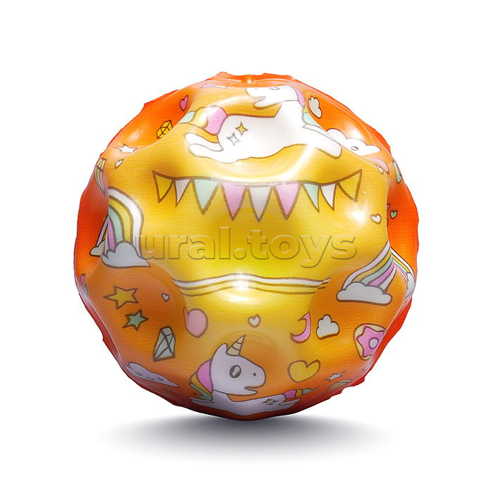 Мяч детский "Яркий весельчак" PU (7см) в коробке