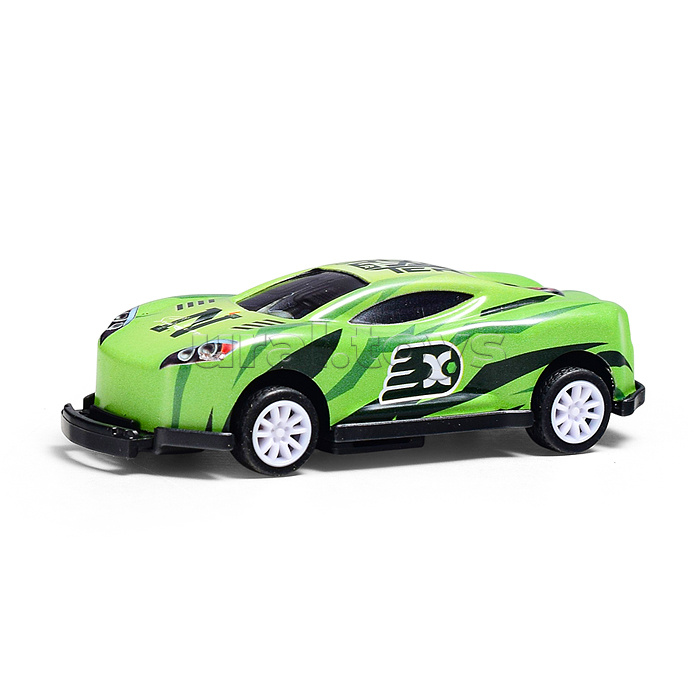 Набор машин "Веселый заезд" металл, в коробке