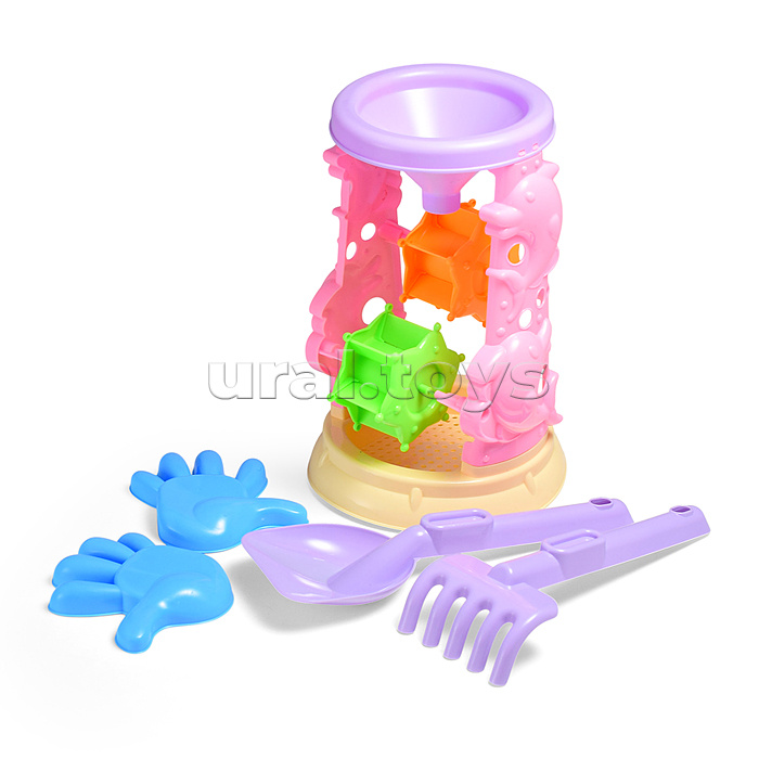 Набор для игры в песке "Заколдованный пляж" в сетке