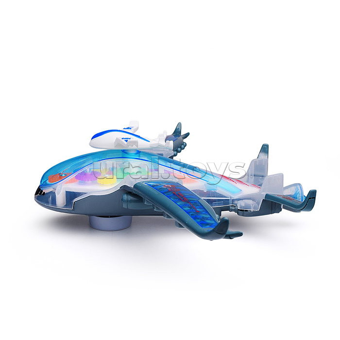 Самолет "Воздушный полет" на батарейках, в коробке