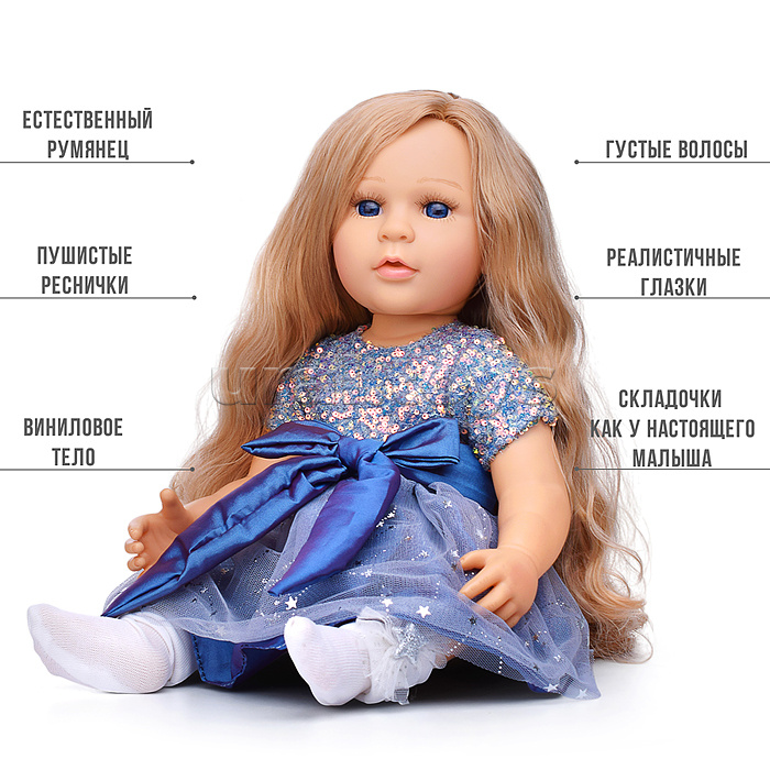 Кукла с аксессуарами "Алиша" в коробке