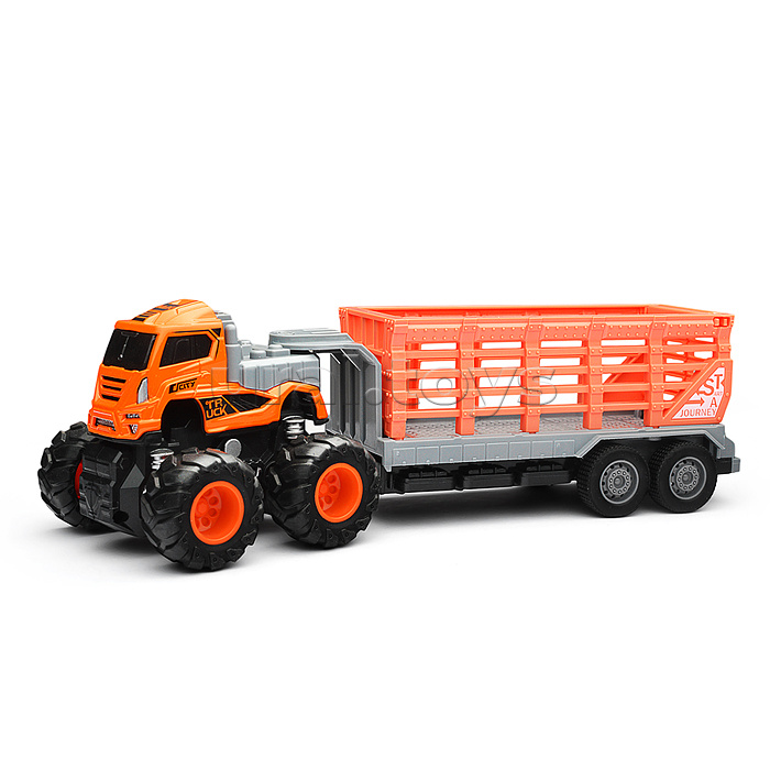 Машинка металлическая инерционная Big Foot, масштаб 1:43