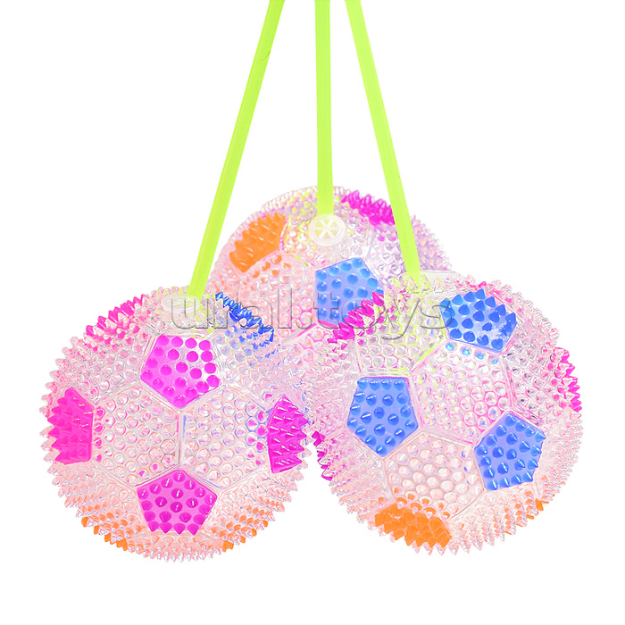 Игрушка-пищалка "Колючий мяч 2" (6,5 см) в коробке