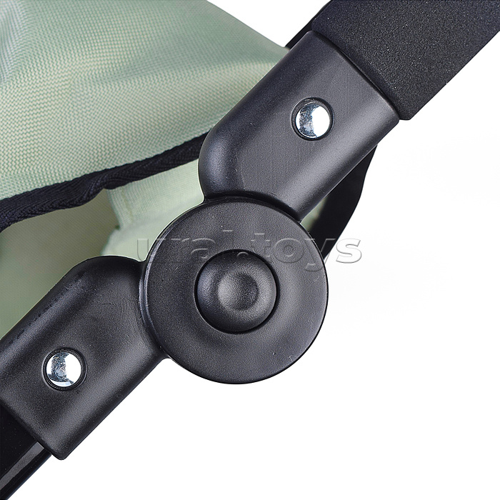 Коляская кукольная металлическая, для двойни, регулируемая посадка