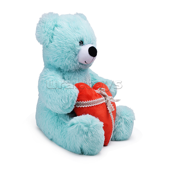 Медведь Мартин В65 ментоловый с сердцем